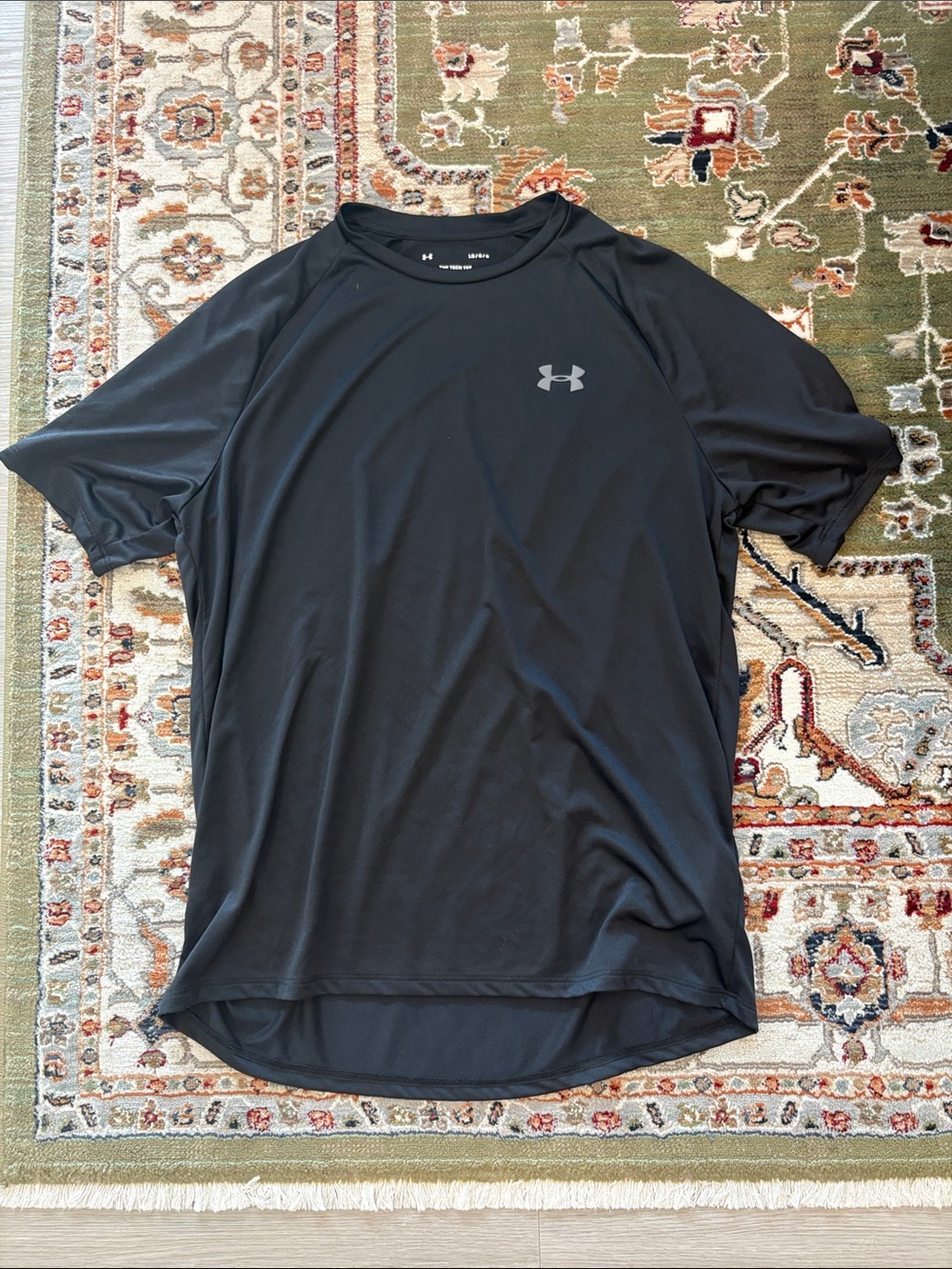 Under Armour Black Short Sleeve Athletic Tee